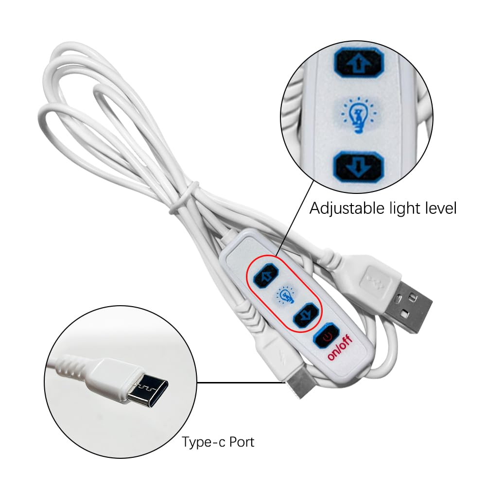 Bambu CMYK Lithophane LED Backlight Kit for 3D Printers with Adjustable Brightne