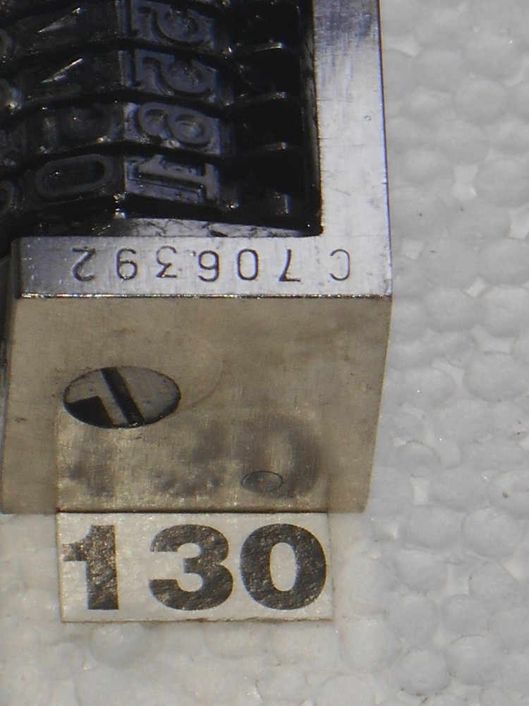 ATLANTIC | letterpress numbering machine | 130