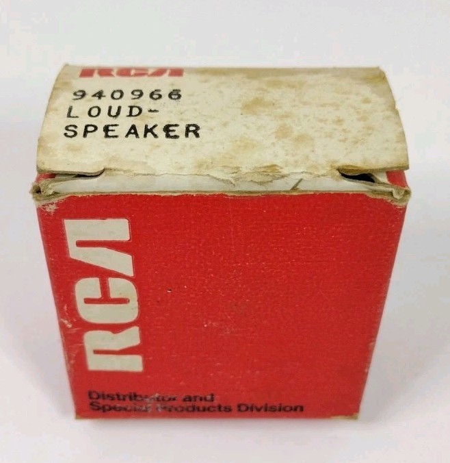 Vintage Rca 940966 Loud Speaker Untested