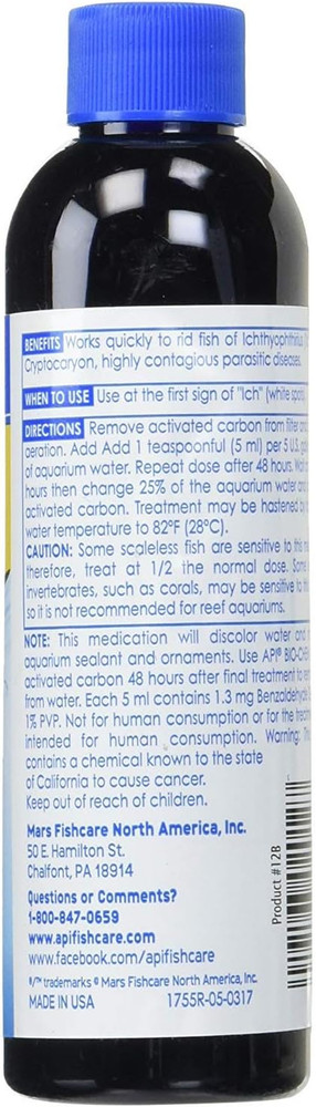 API Liquid Super Ick Cure, 8-Ounce (2 Pack)