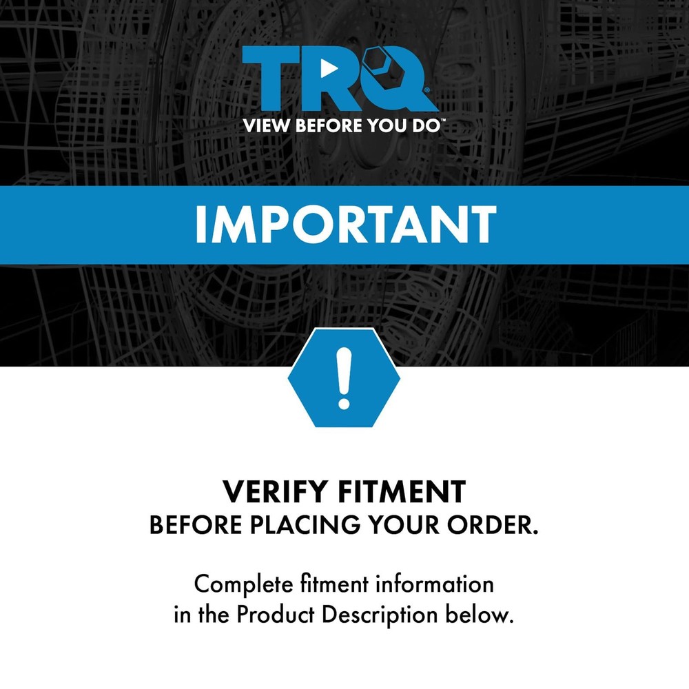 TRQ Front Left Window Regulator Drivers Side Compatible with 1994-2001 Dodge...