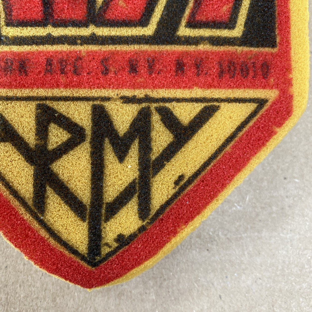 KISS ARMY 1979 Official Tour Sponge From The DYNASTY Tour -free Shipping