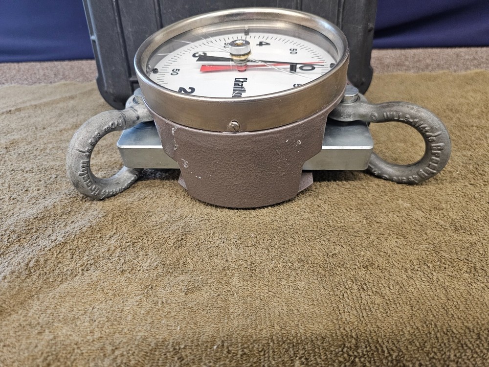Chatillon Dynamometer Ametek Hanging Crane Scale TD5 5000 X 50 Lb