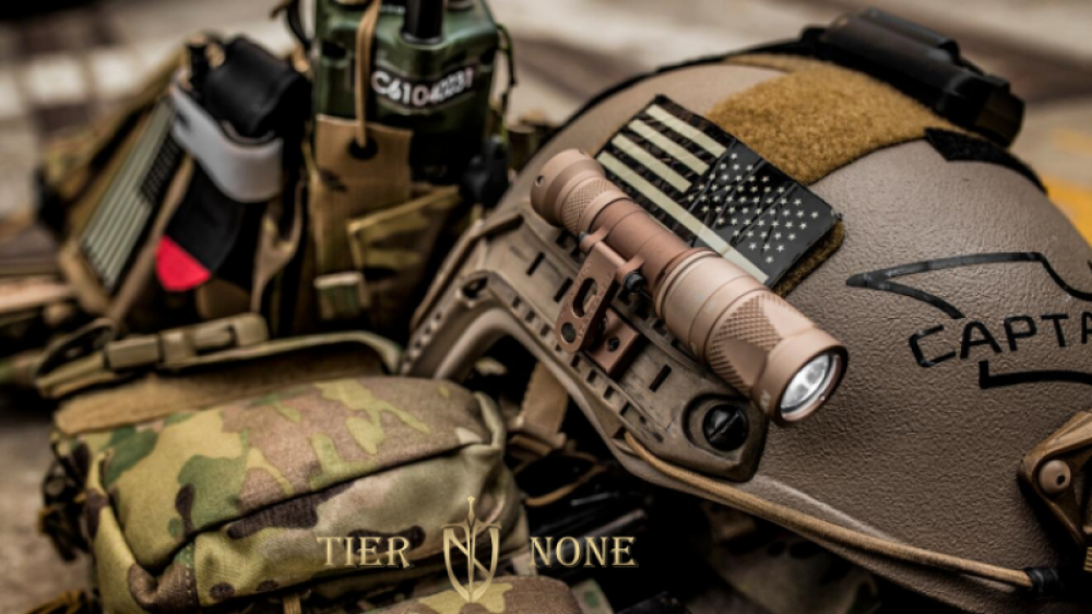 SS Precision M-AX CAG Helmet Flashlight Mount Flashlight Base SS MAX Bracket