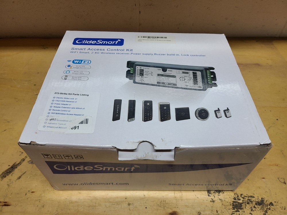 Smart WiFi Wireless Slim Touchless Hand Sensor Control Kit  with Electric Strike