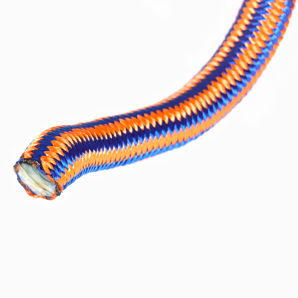 1/2 Inch 12 Strand Braid Polyester Rope 150 Ft Rigging Rope 8000 Lbs Strength