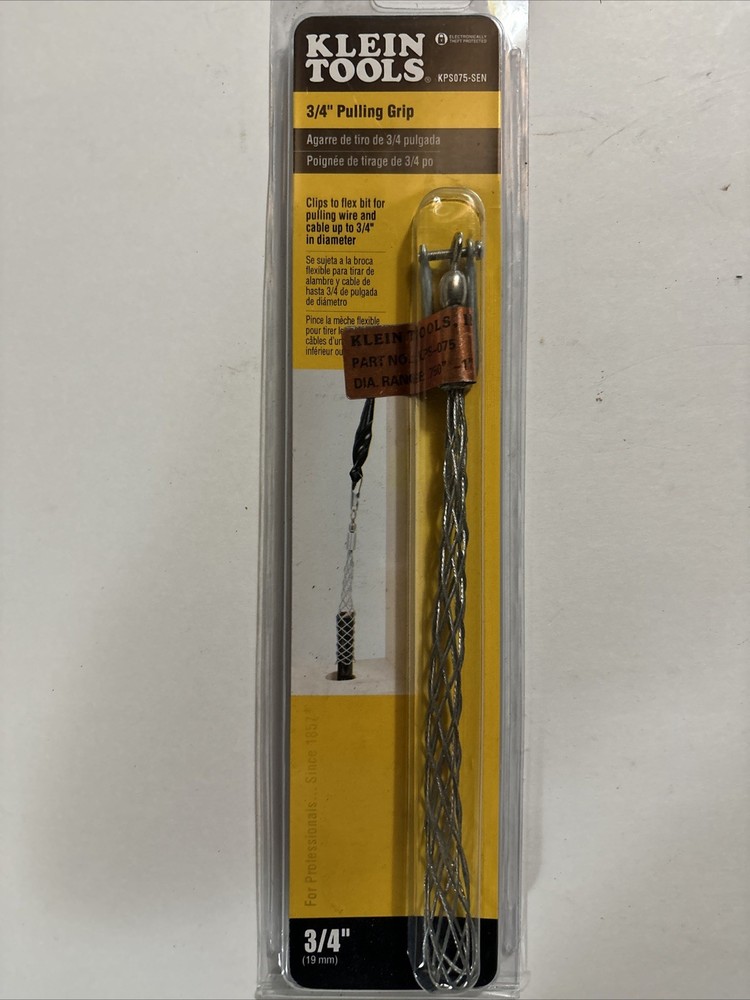Klein Tools Wire Pulling Grip KPS075-SEN 3/4”
