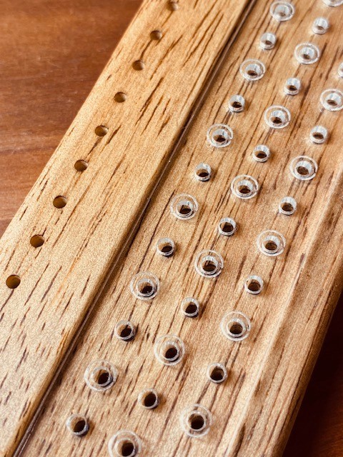 Bookbinding Japanese Stab Binding Wood Tool.