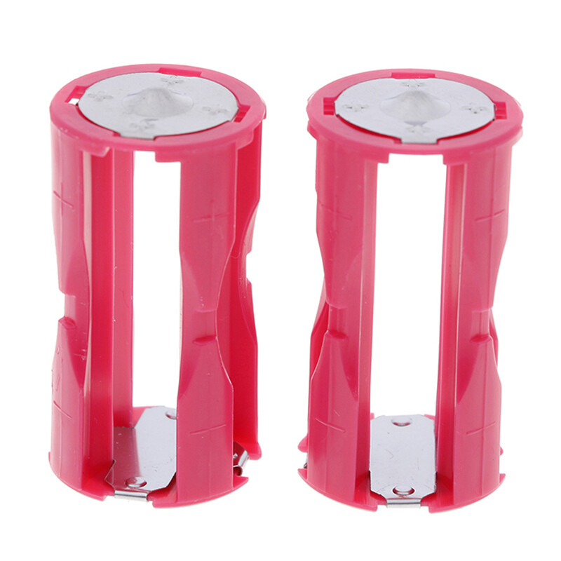 4 AAA to C Size Parallel Battery Convertor Adapter Holder Cases Box DC 1.5V