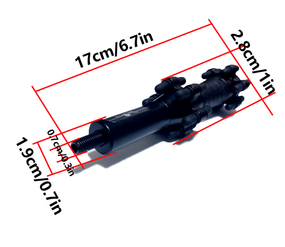 Adjustable Stabilizer 6.5" Compoundbow Black Balance Hitting Accuracy Balance