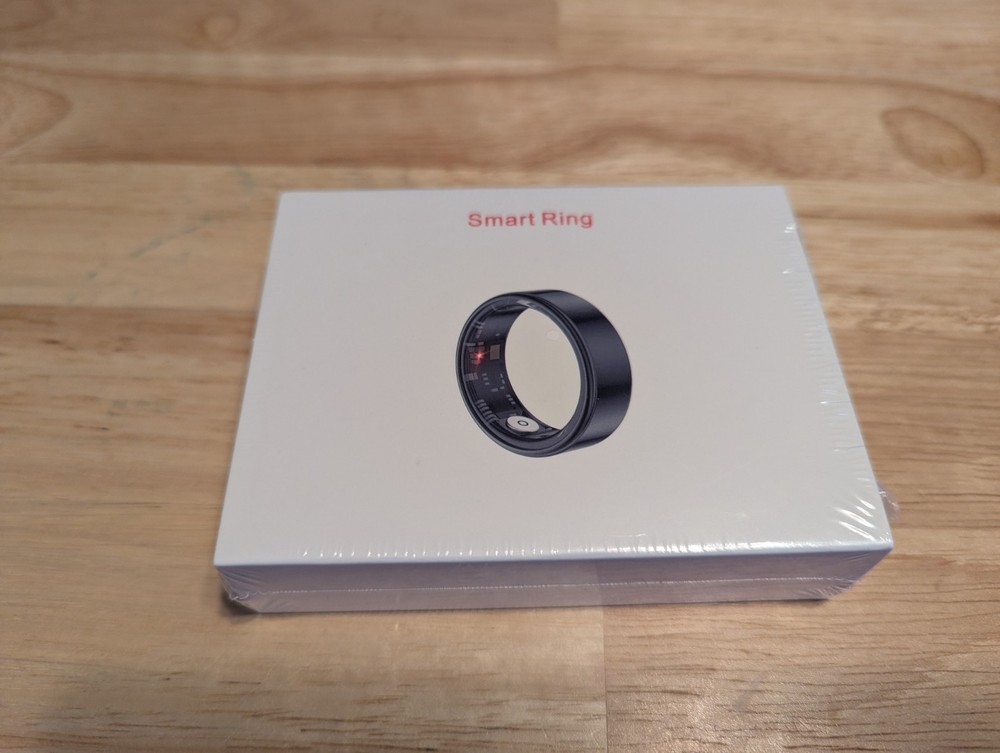 JRing Smart Ring Size 7 Black