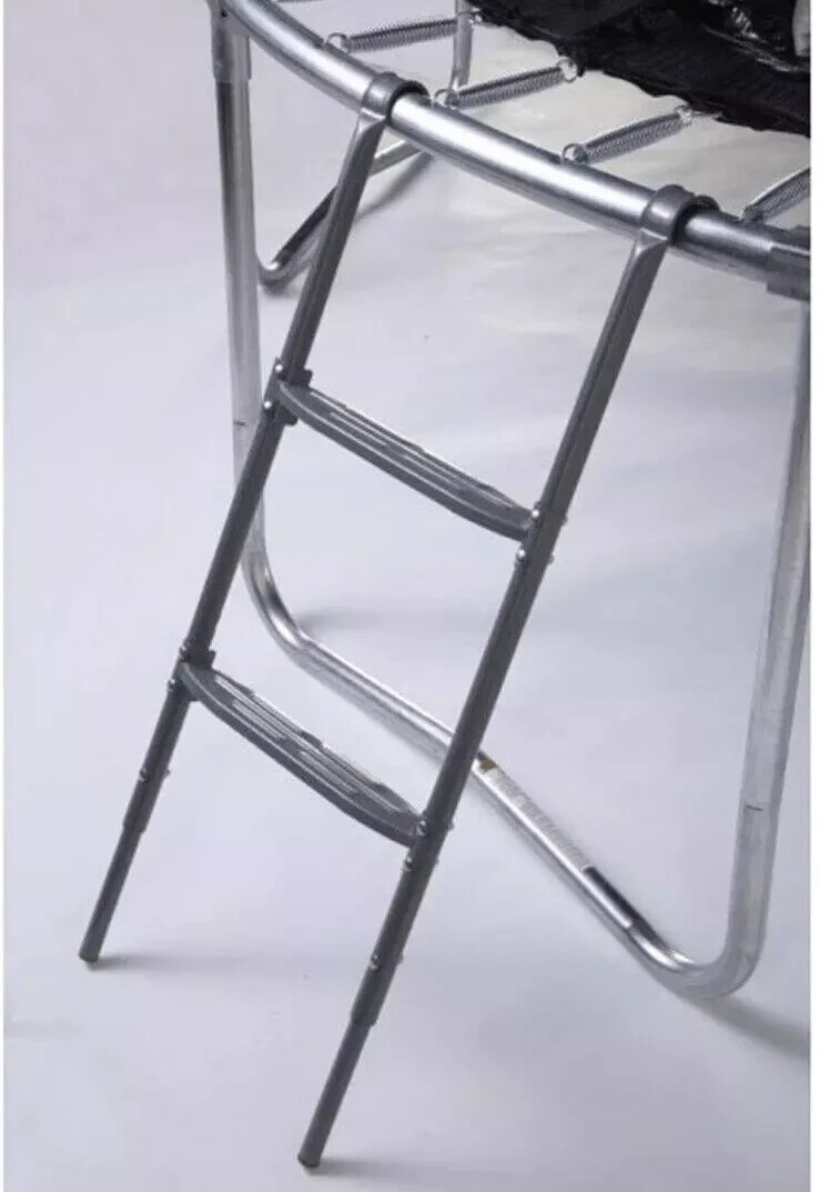 JumpKing Flat Step Trampoline Ladder Fits Toprail Height Up To 36” NEW