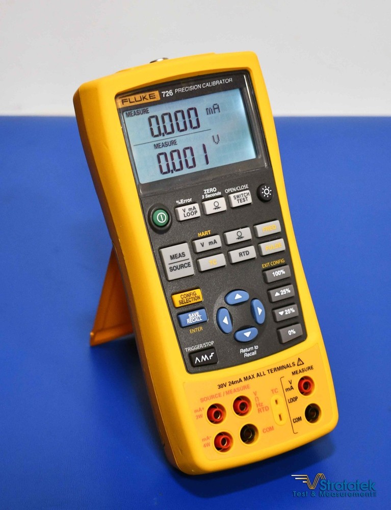 Fluke 726 Multifunction Process Precision Calibrator - NIST Calibrated with Data