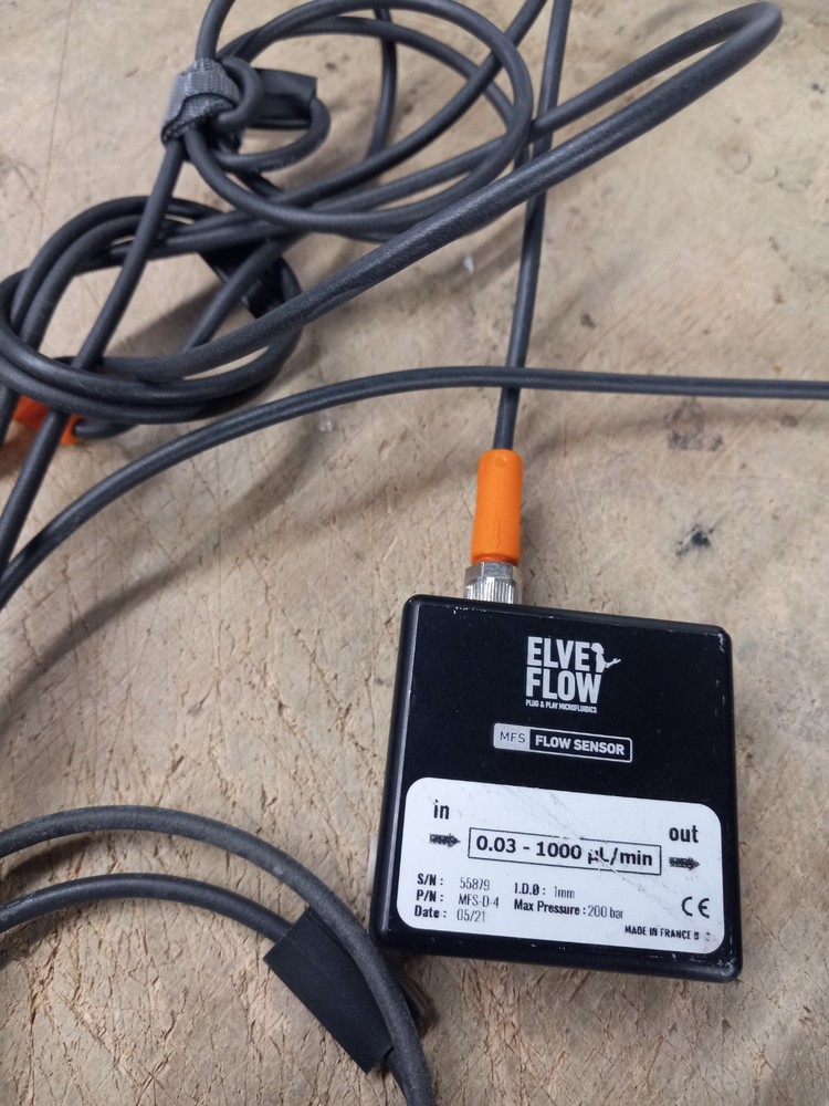 WPI Sensor Reader MSR Pressure Flow & FLOW SENSOR 55879 + CABLES