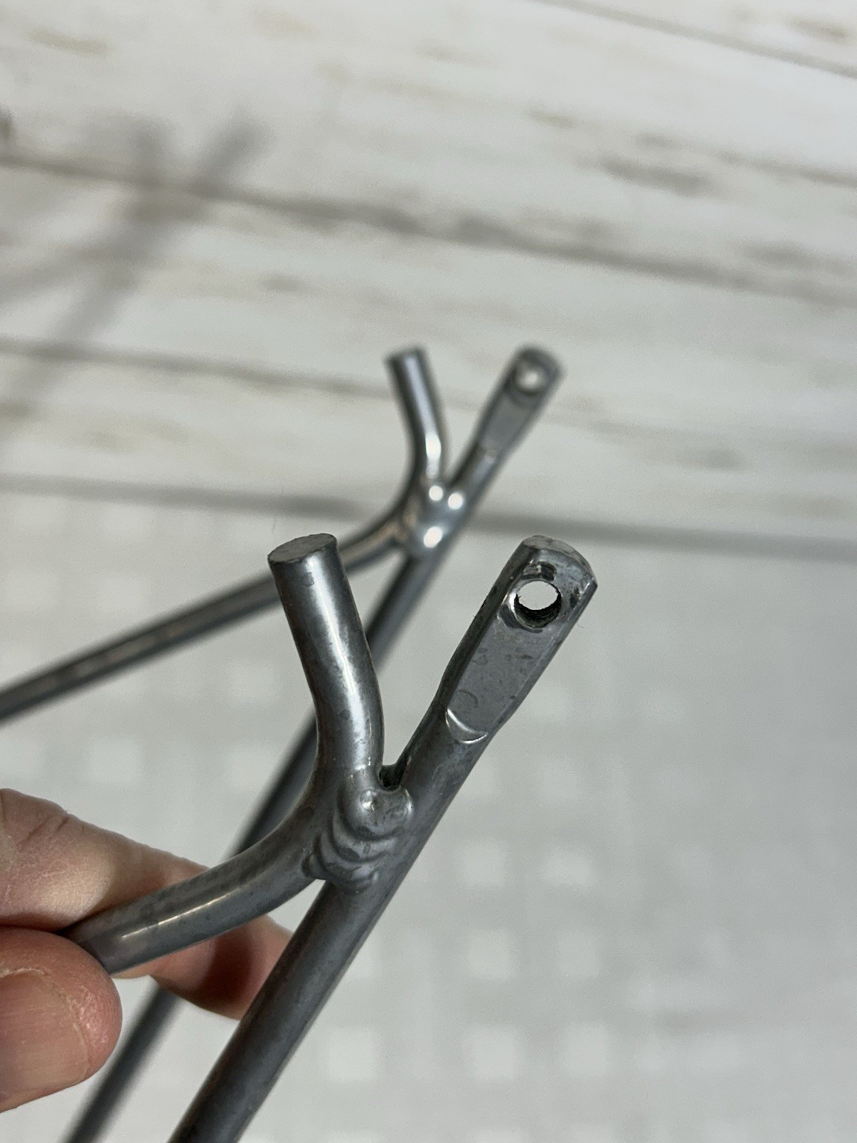 Vtg. TREK USA Aluminum Rear Mountain Road Hybrid Bike Rack Cargo Carrier Silver