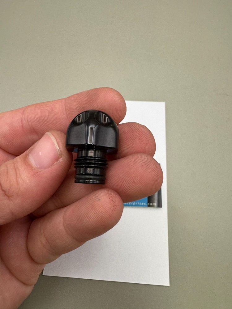 System X Intimidator Ram Cap-Gloss Black