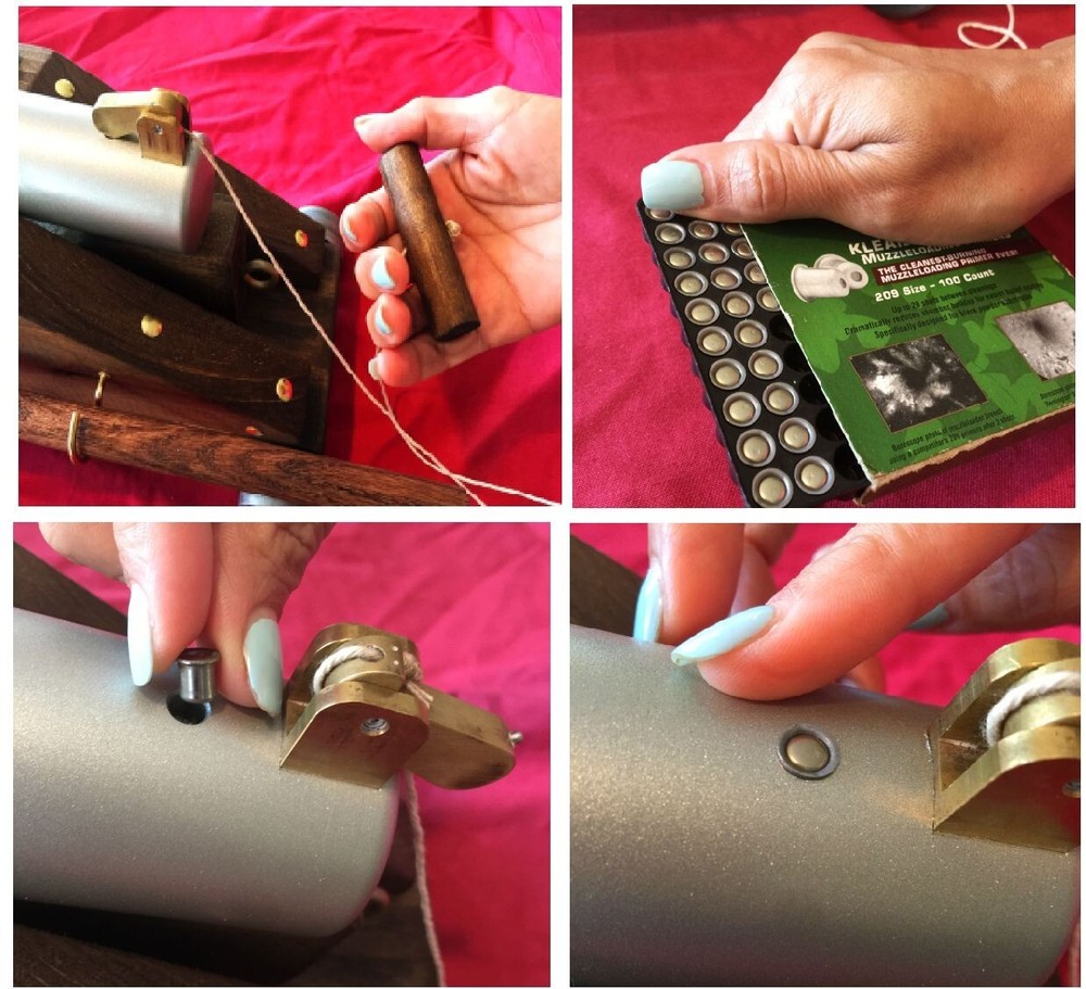 BLACK POWDER CANNON SLAP HAMMER TRIGGER SYSTEM