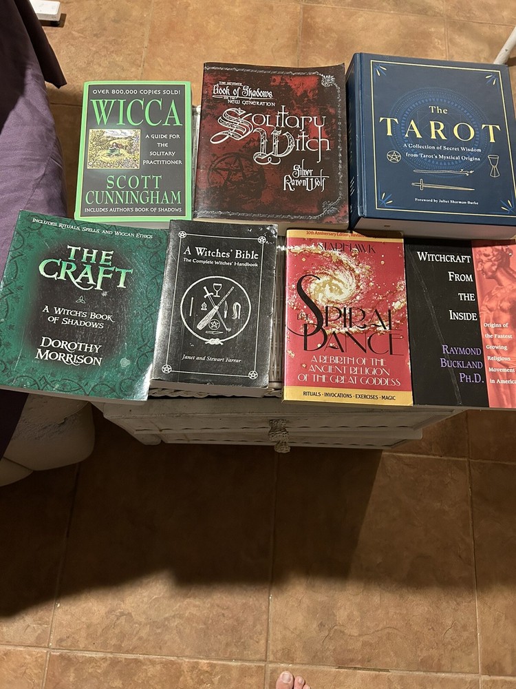 Wicca Wiccan Book Lot