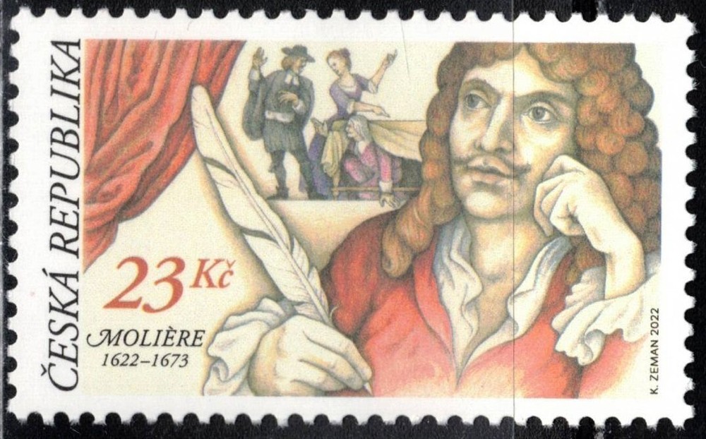 2022 Czech Rep. Moliere MNH