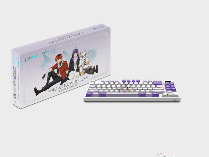 MSI FORGE TKL WIRELESS FREEZE EDITION Keyboard*