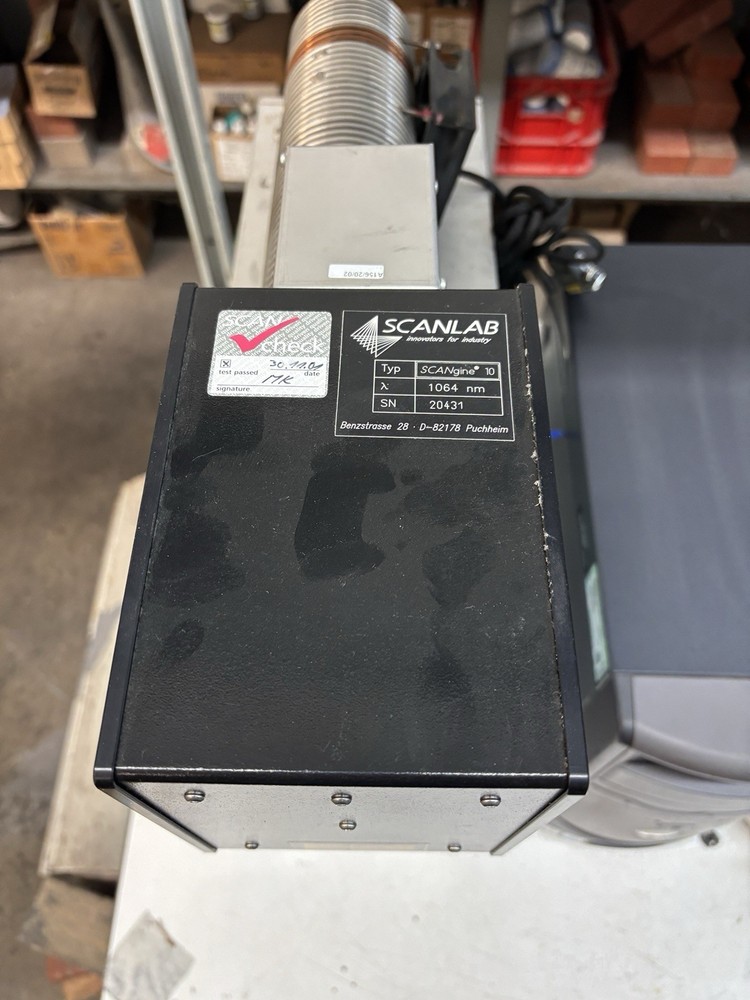 Laservall Fiber Laser Marking System 6”Mark Field, PC And Marking Software