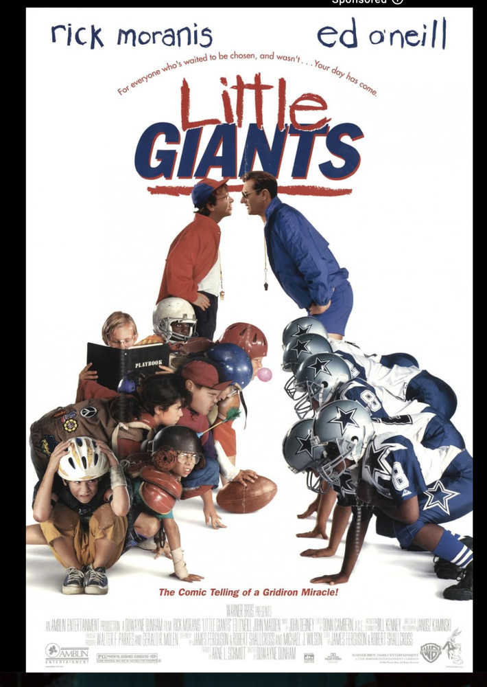 LITTLE GIANTS (1994) Final Shooting Draft / Wm. Morris Agency Script + COA