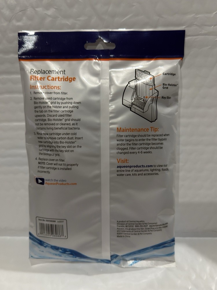 AQUEON Replacement Filter Cartridge, Large