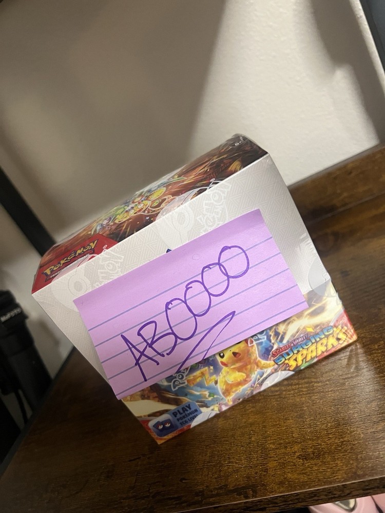 Pokemon Surging Sparks Booster Box Sealed, English Edition