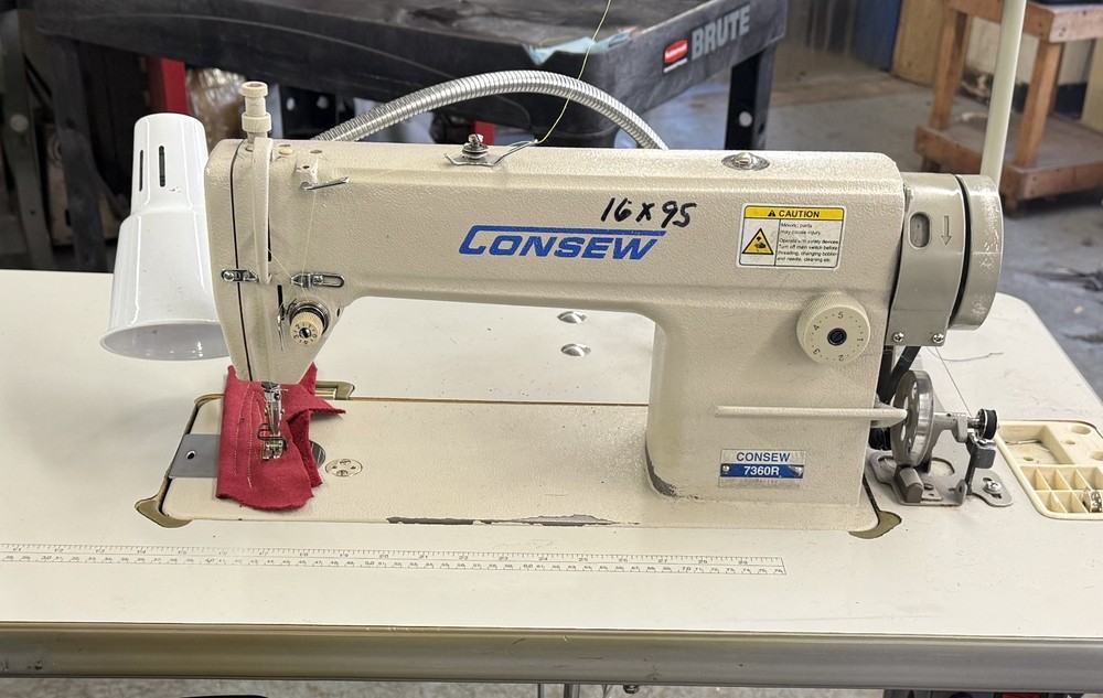 CONSEW - 7360R - SINGLE NEEDLE BOTTOM FEED - WITH MANUAL REVERSE