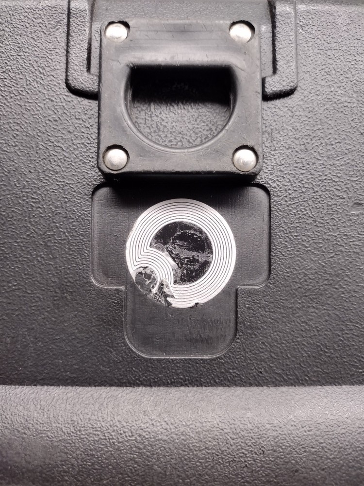 DataMax O'Neil MicroFlash 4te Bluetooth Portable Thermal Printer w/PwrCrd - USED