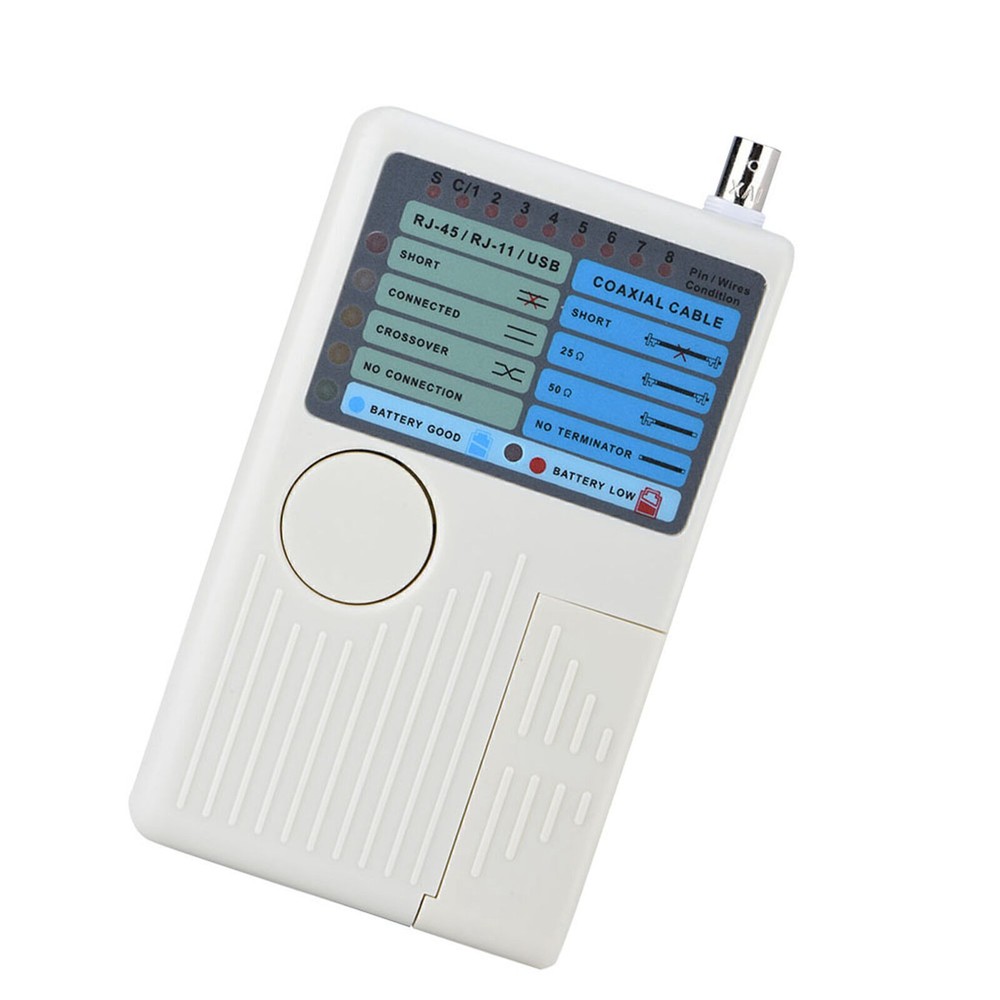 RJ45 / RJ11 / USB / BNC Network Tester LAN Cable Tracker Detector