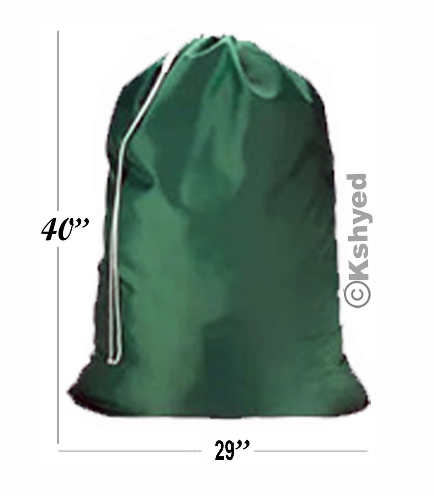 Large 29"X40" Laundry Bag Washable Heavy Duty Locking Drawstring Bag (5 Pack)