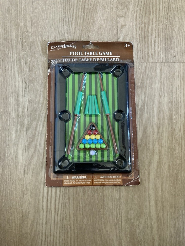 Mini Table Billiards Game Portable Billiards Game for Office