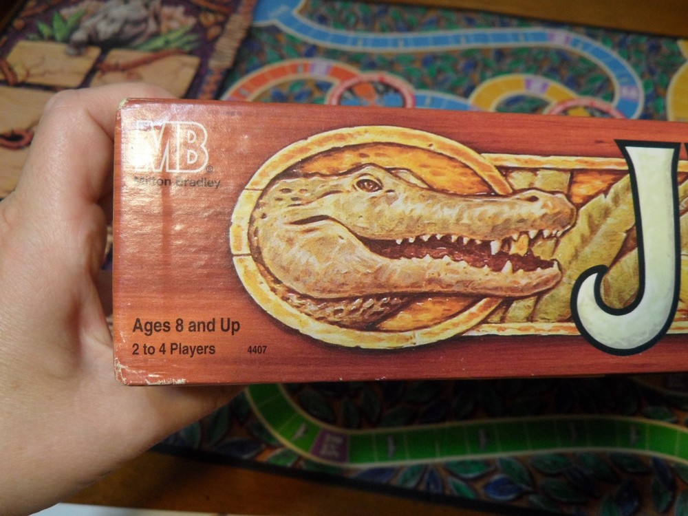 Jumanji 1995 Board Game 98% Complete Missing 1 Pawn