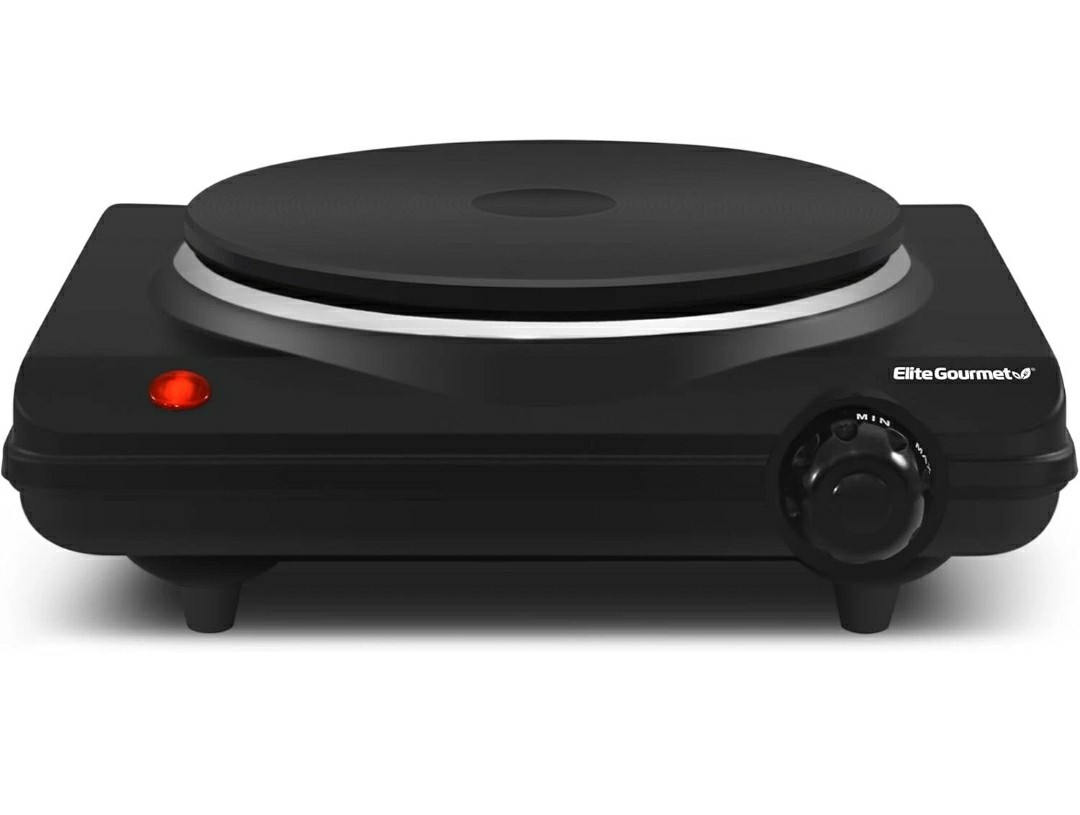 Estufa Cocina Hornilla Electrica Portatil Para Casa Apartamento Campamento 1000W