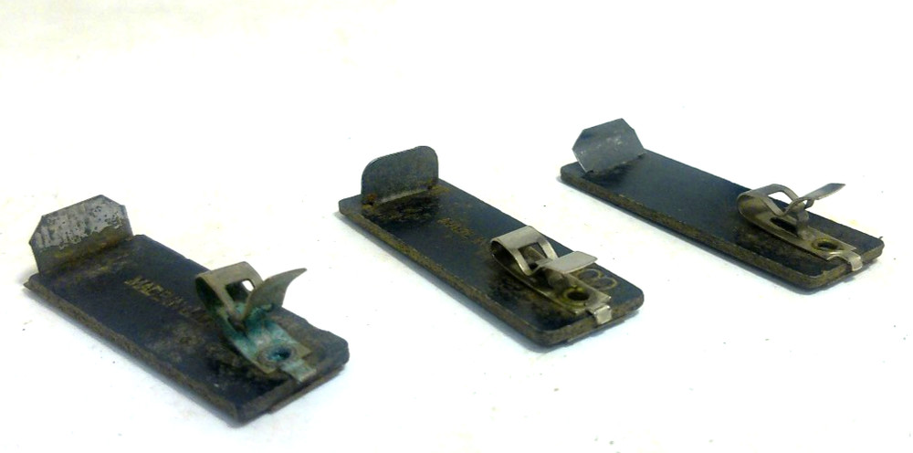 THREE MARX SINGLE TERMINAL POWER LOCK ONS FOR ACCESSORIES
