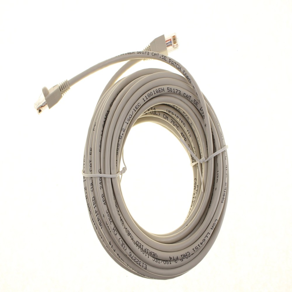 PASS & SEYMOUR LEGRAND PSPC5E50V CAT5E PATCH CABLE CORD, WHITE, C5E, 50'