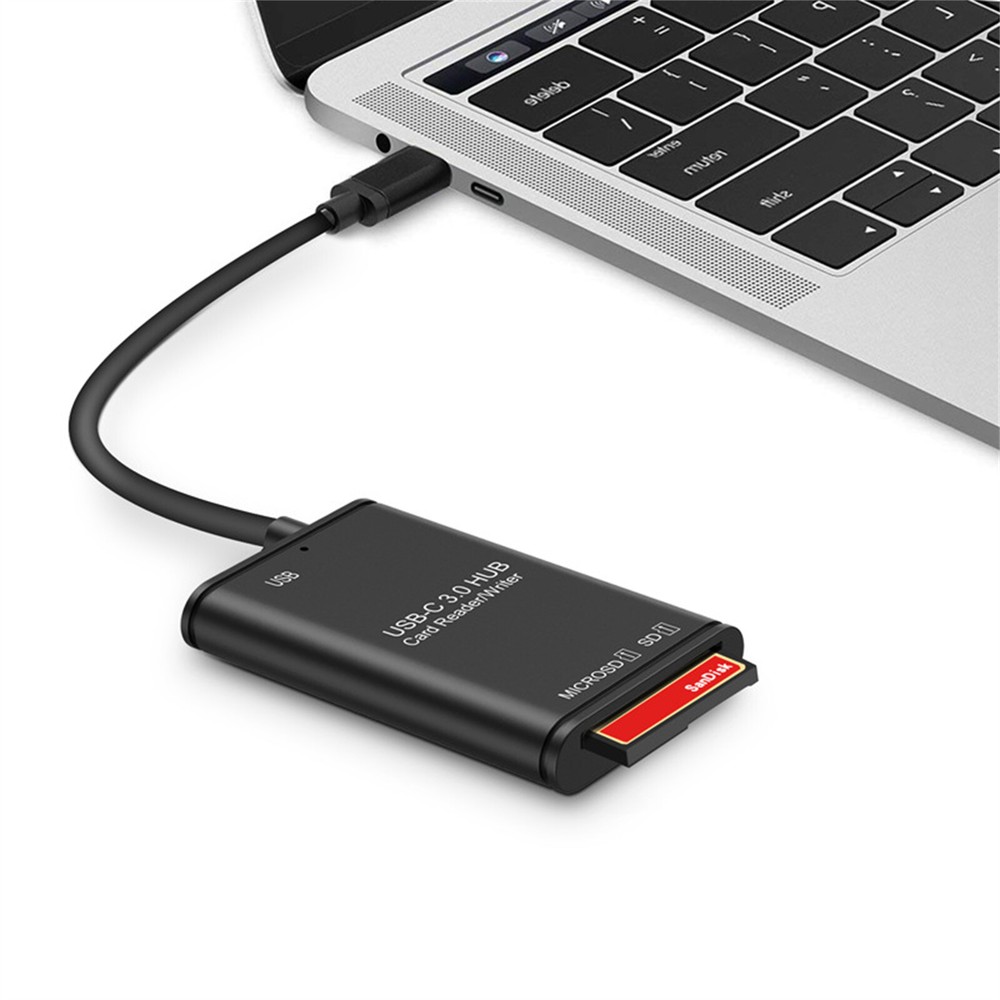 USB C to SD Card Reader Writer OTG Adapter USB 3.0 Micro SD Memory Card ReaderrM