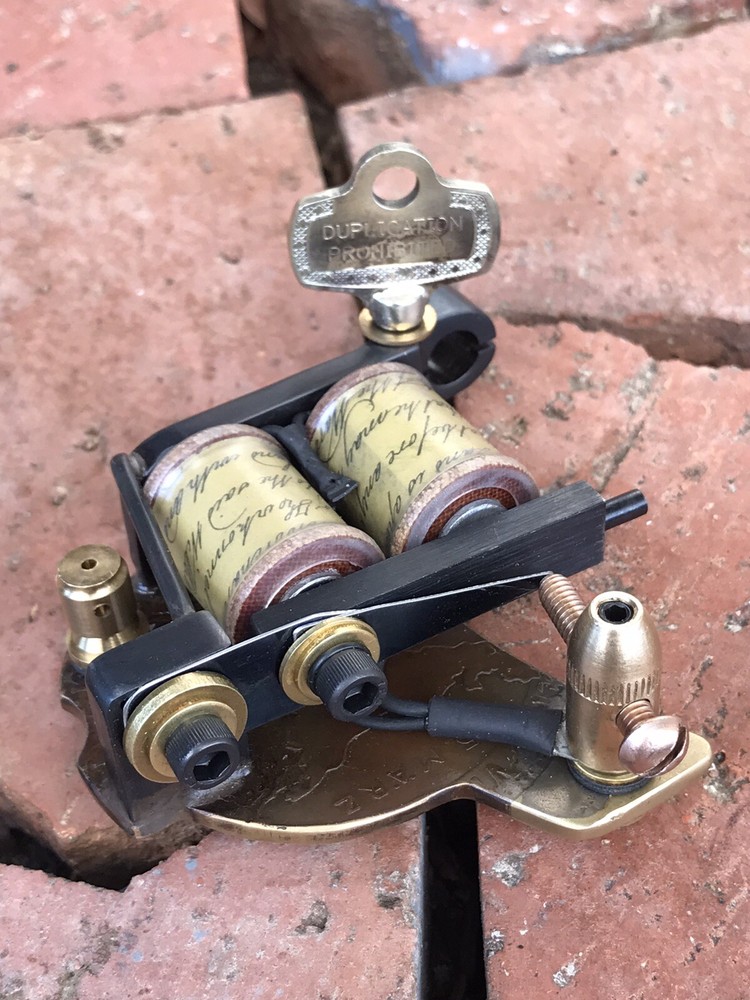 professional handmade tattoo machine eagle battle lion liner