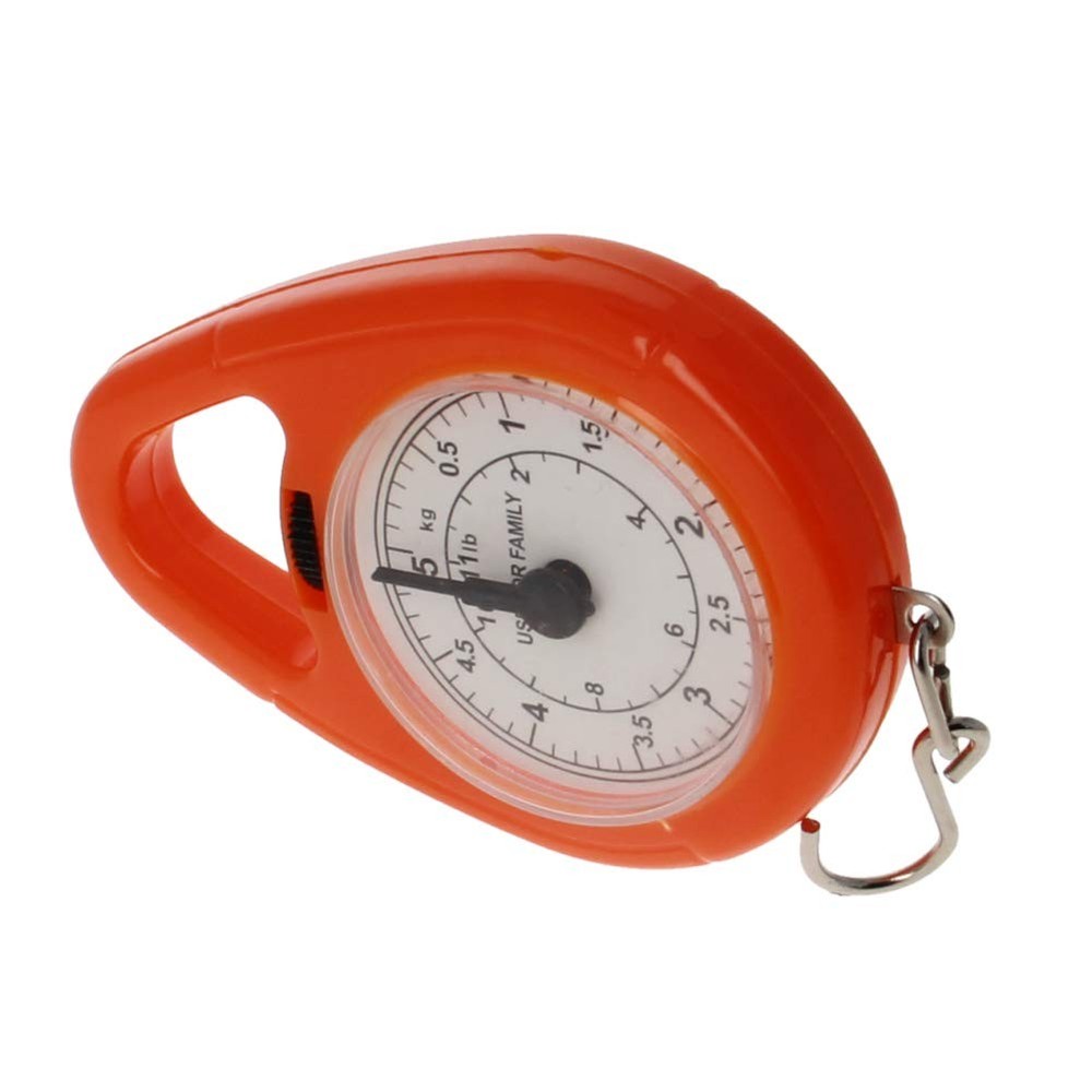 Utoolmart Hanging Spring Scale, 5kg ABS Plastic Portable Handheld Hanging