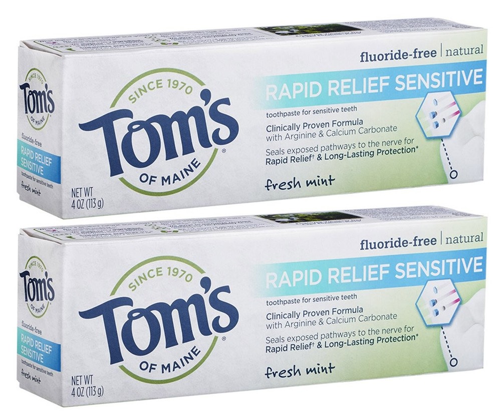 , Natural Rapid Relief Sensitive Tootaste, Natural