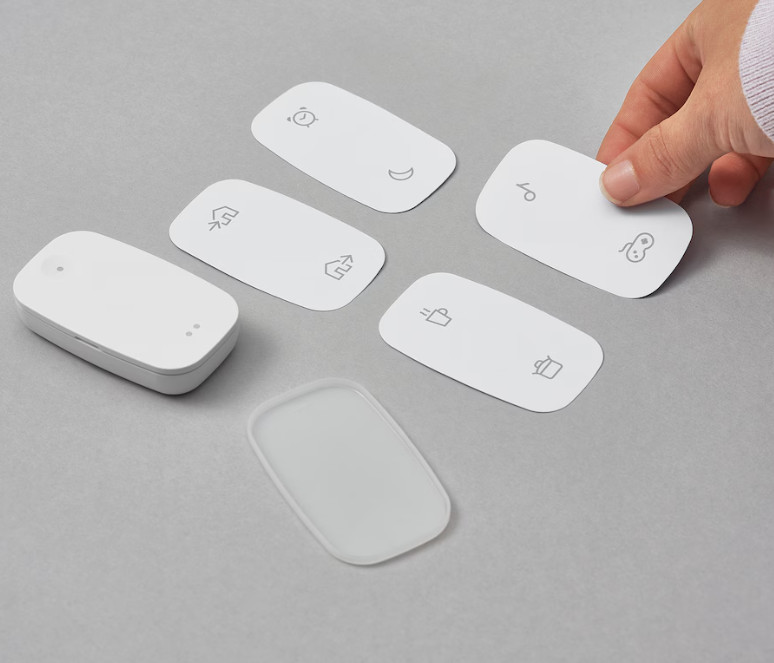 SOMRIG Remote control, white smart, 3" X1 ¾ "X1 ¼ "