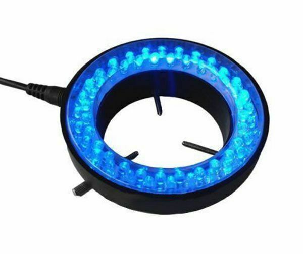 60mm Inner Diameter LED Ring Lamp Different Color Stereo Microscope Light Source