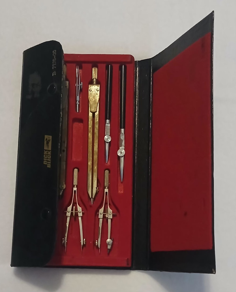 Vintage Dick Blick Drafting Tool Set