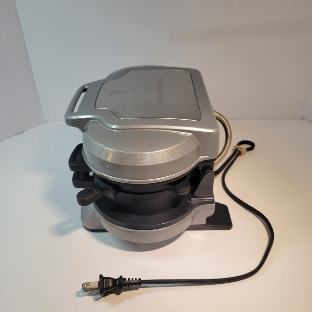 Hamilton Beach Dual Breakfast Sandwich Maker Timer Model 25490A Tested Works