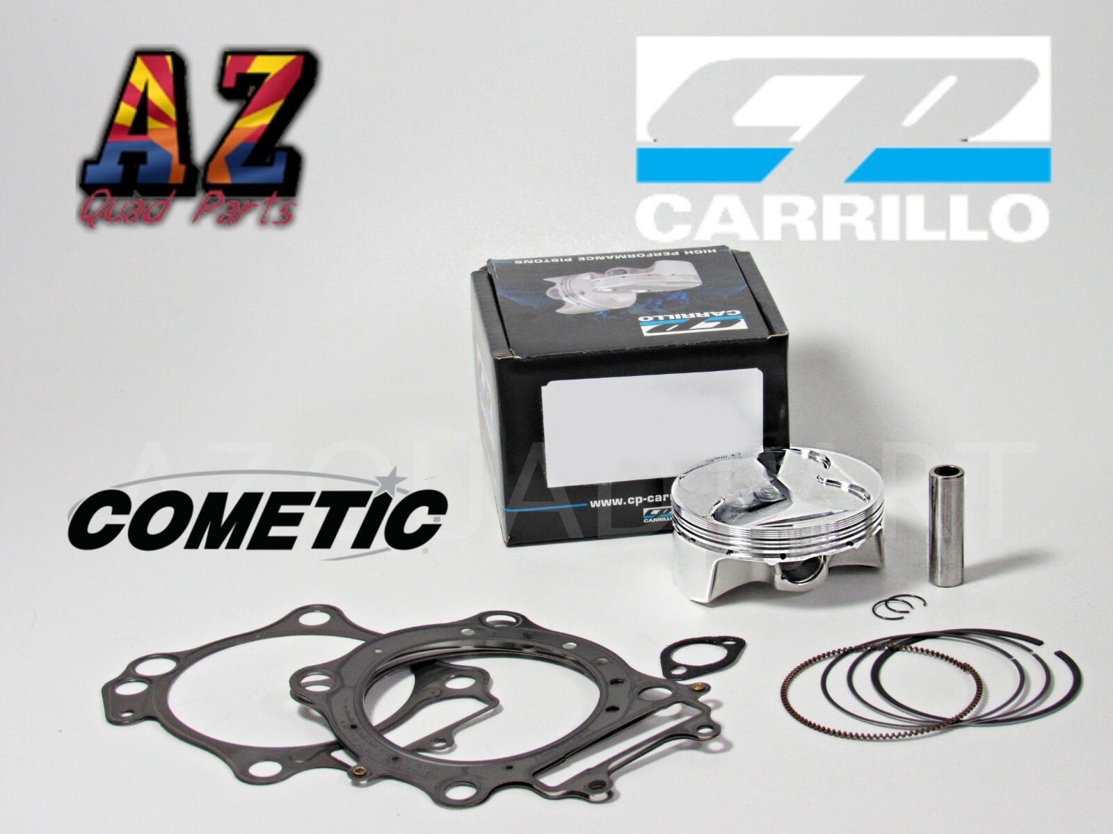 06+ TRX450R TRX 450R 96mm 96 12.5:1 Stock Bore CP Race Piston Cometic Gaskets