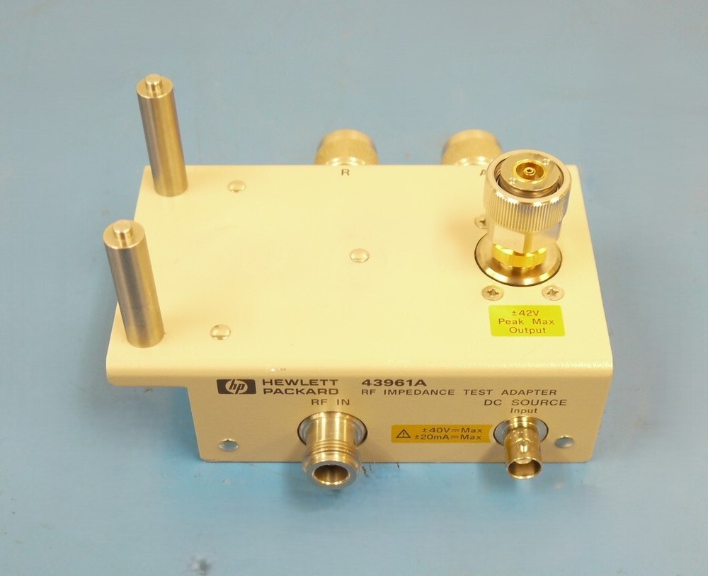 HP 43961A RF Impedance Test Adapter