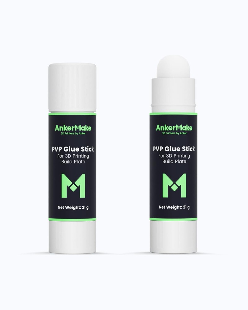 AnkerMake PVP Glue Stick Compatible with  AnkerMake 3D Printer  (2 Pack）