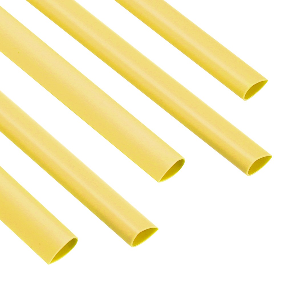 20Pcs 13x8mm Binding Bars, 50 Sheets Capacity, Yellow