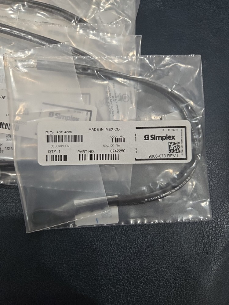 Simplex 4081-9008 EOL Resistors 10k (10ea New)